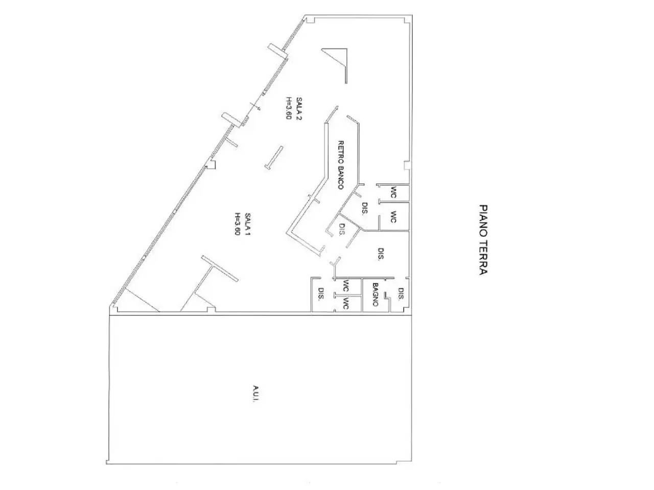 Negozio in Via Giuseppe Mazzini 109, Castiglione Delle Stiviere, {3} - Planimetria 1