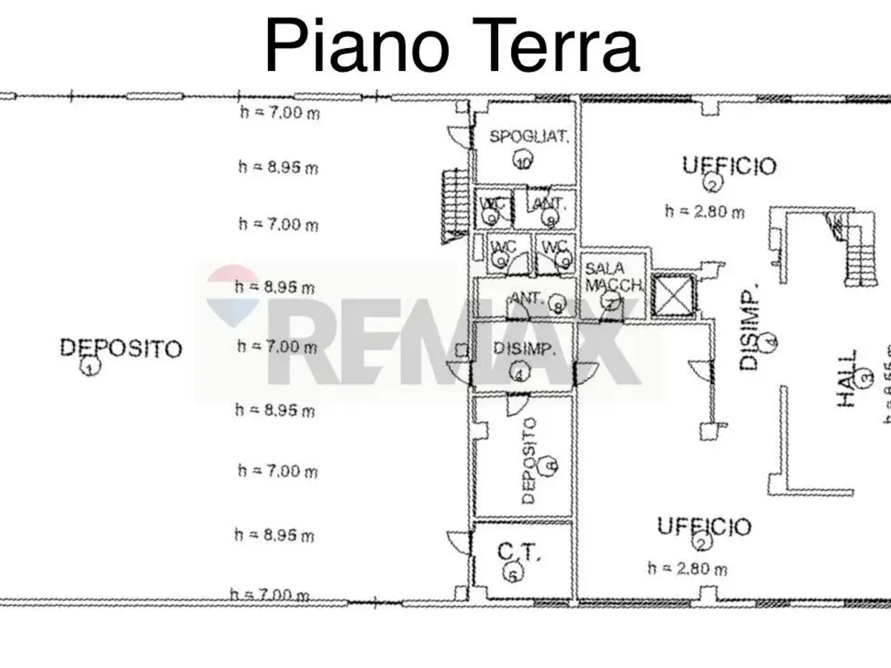Capannone in Via Madonna della Neve 16b, Nole, {3} - Planimetria 1