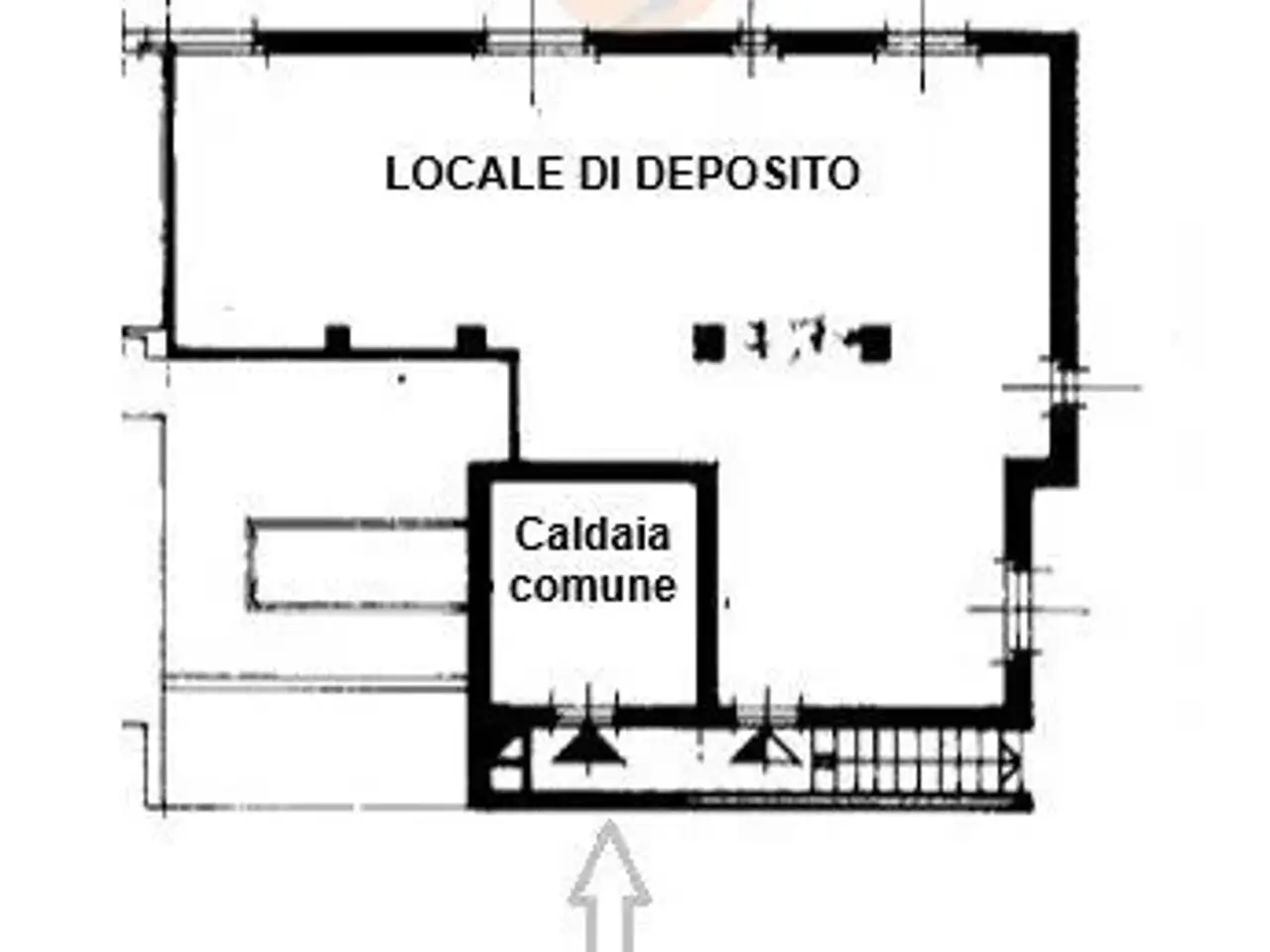 Magazzino in Via Marina 40, Lesmo, {3} - Planimetria 1