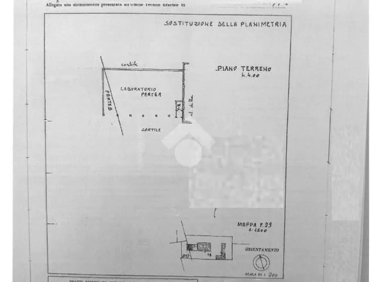 Capannone in Strada del Cervo 30, Moncalieri, {3} - Planimetria 1