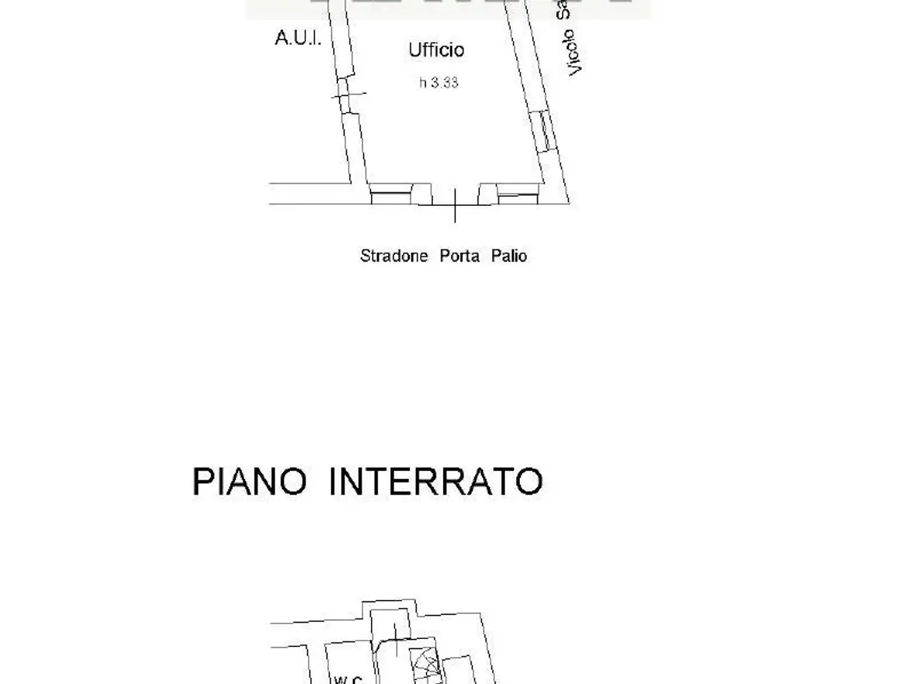 Ufficio in Stradone Porta Palio 64/a, Verona, {3} - Planimetria 1