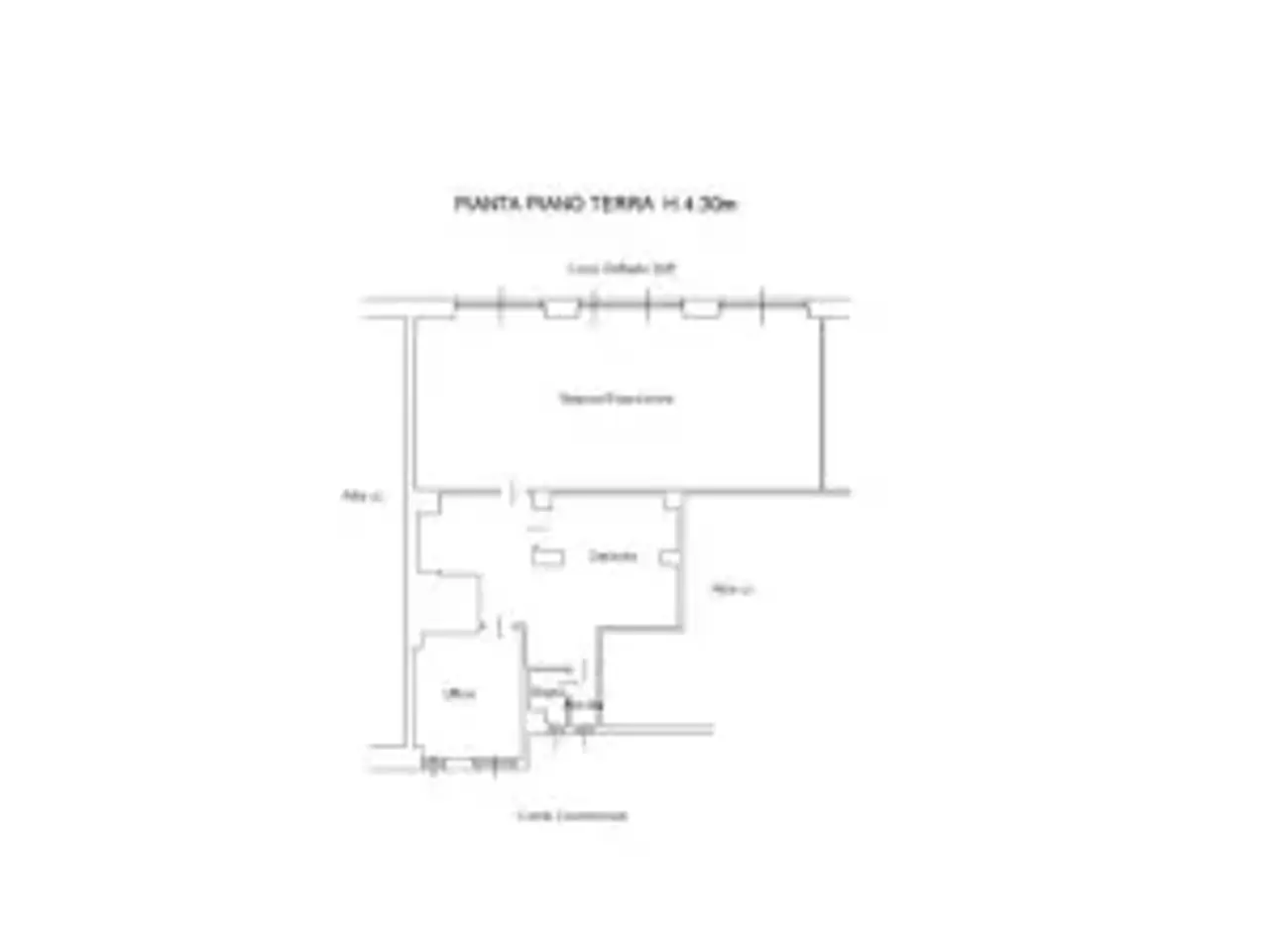Negozio in Corso Raffaello 26, Torino, {3} - Planimetria 1