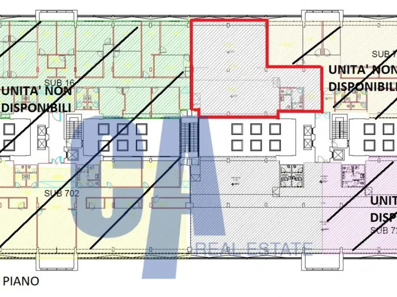 Ufficio in Via Milano, Cassina De' Pecchi, {3} - Planimetria 1
