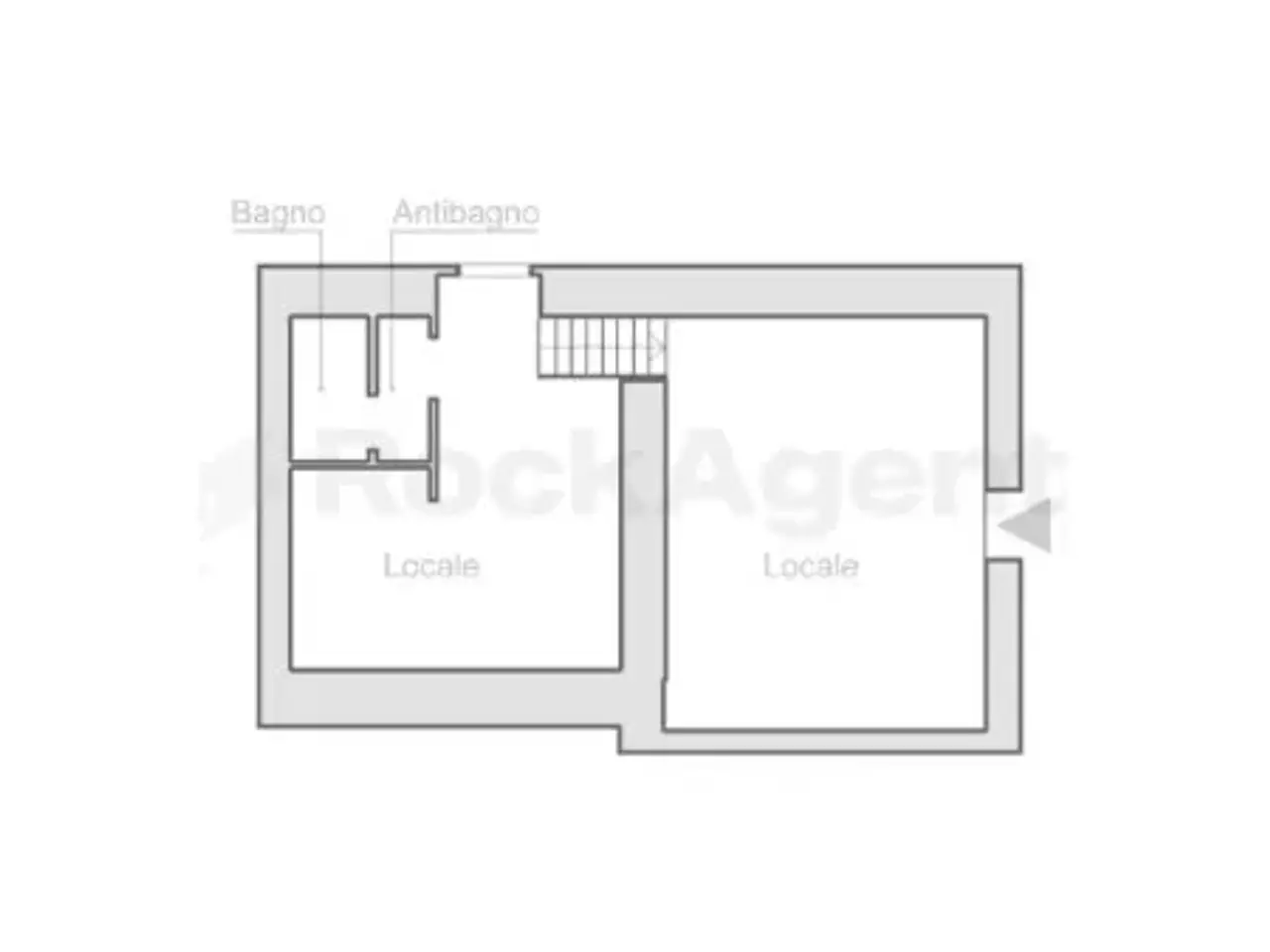 Bar in Via Giovanni Tommaso Invrea, Genova, {3} - Planimetria 1