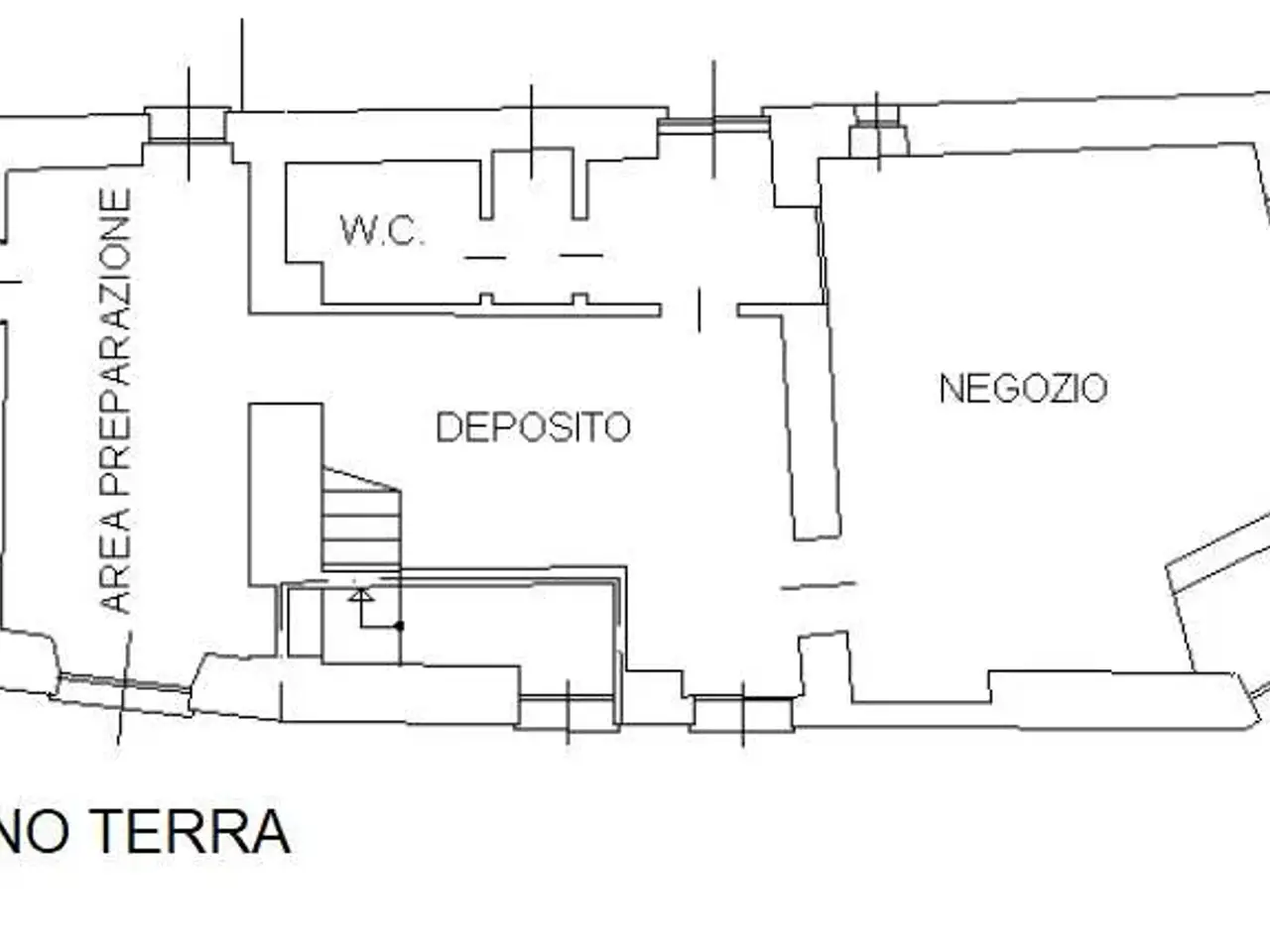 Negozio in Via Roma  26, Fenegro', {3} - Planimetria 1
