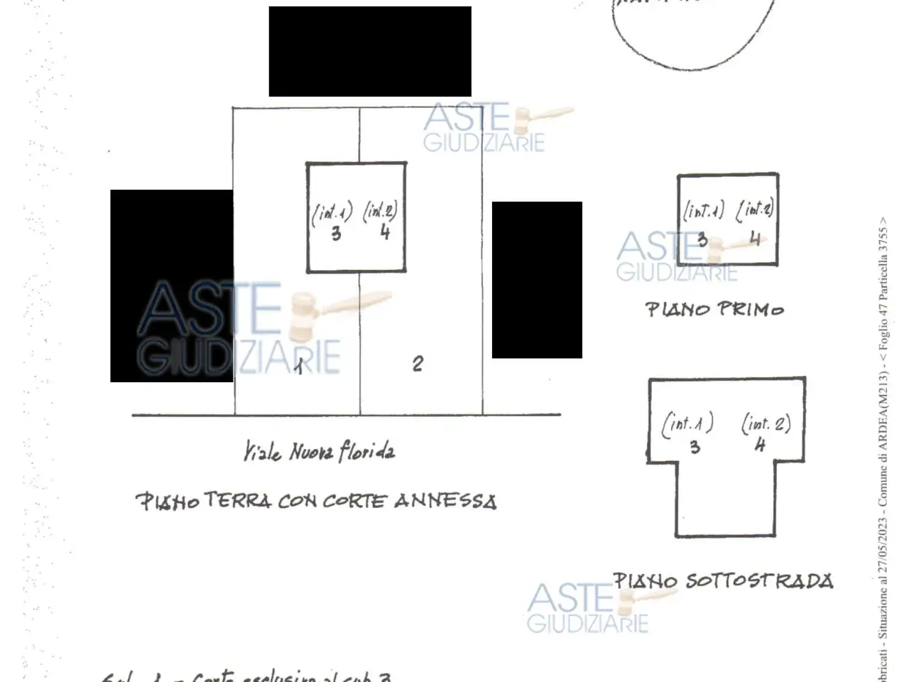 Negozio in Via Orazio 51 - Via Boezio 14-16- Via Orazio 57/a 51, Pomezia, {3} - Planimetria 1