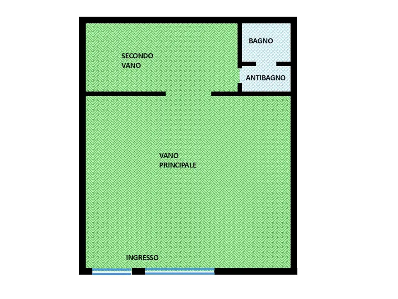 Laboratorio in Via Pompeo Vizzani, Bologna, {3} - Planimetria 1