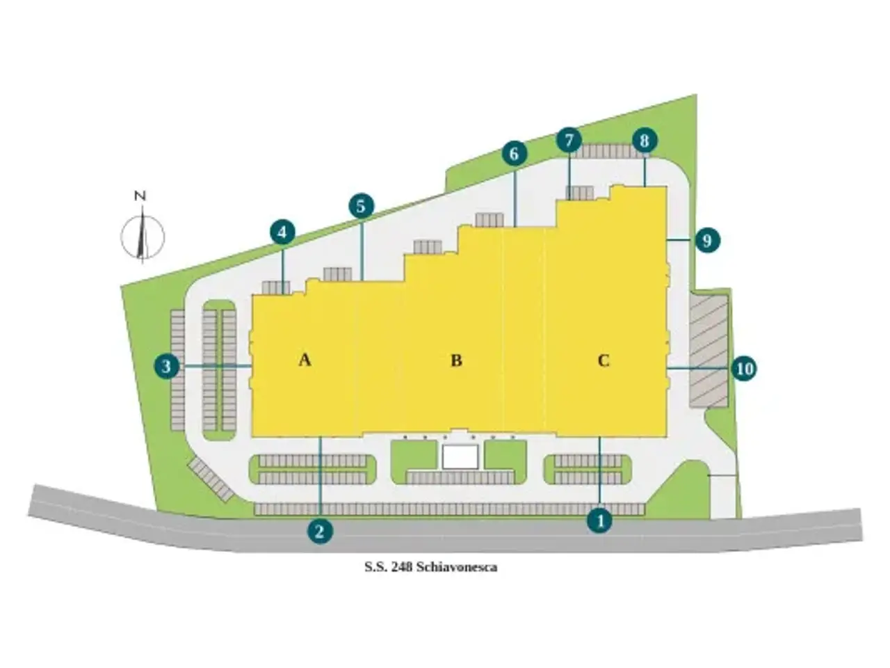 Magazzino in Via Priula, Nervesa Della Battaglia, {3} - Planimetria 1
