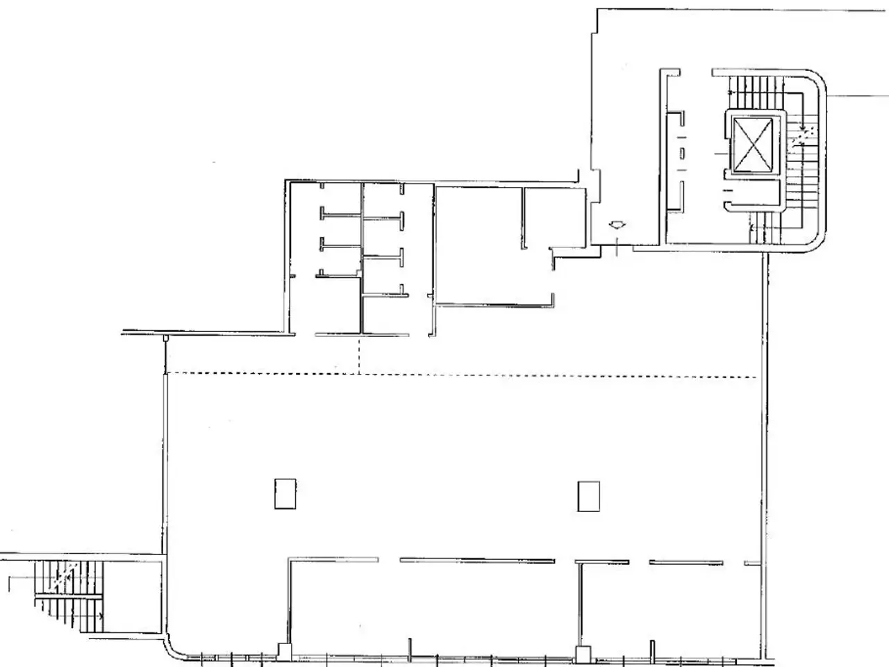 Ufficio in Corso Emanuele Filiberto 16, Lecco, {3} - Planimetria 1