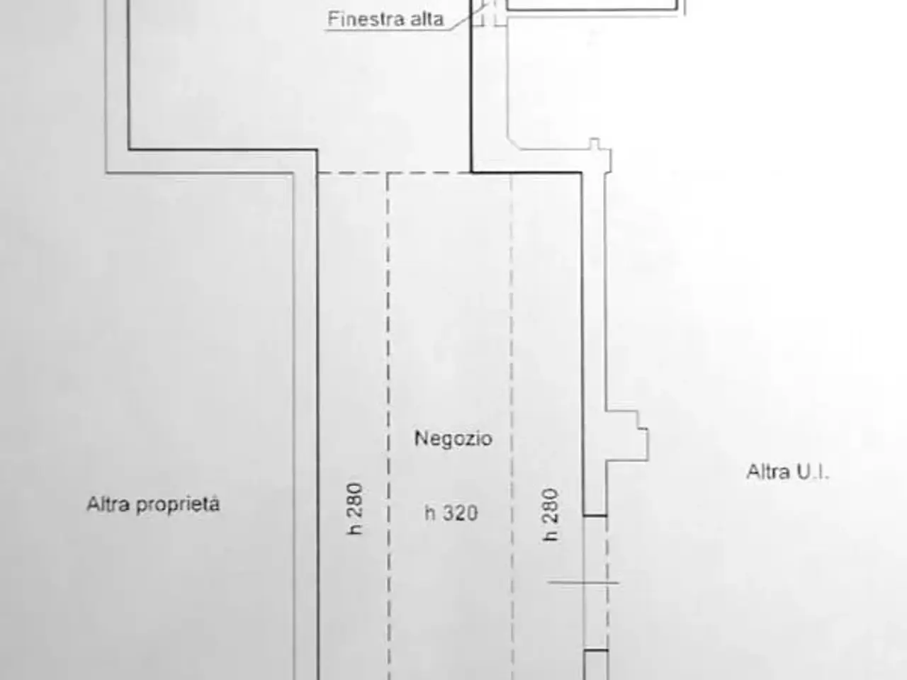 Negozio in Via Galliano, Firenze, {3} - Planimetria 1