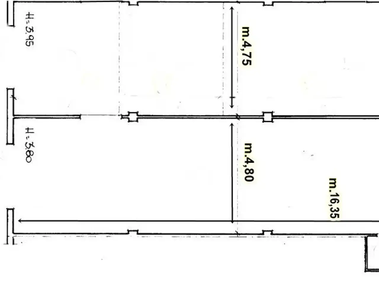 Negozio in Viale Gramsci 165, Carbonia, {3} - Planimetria 1