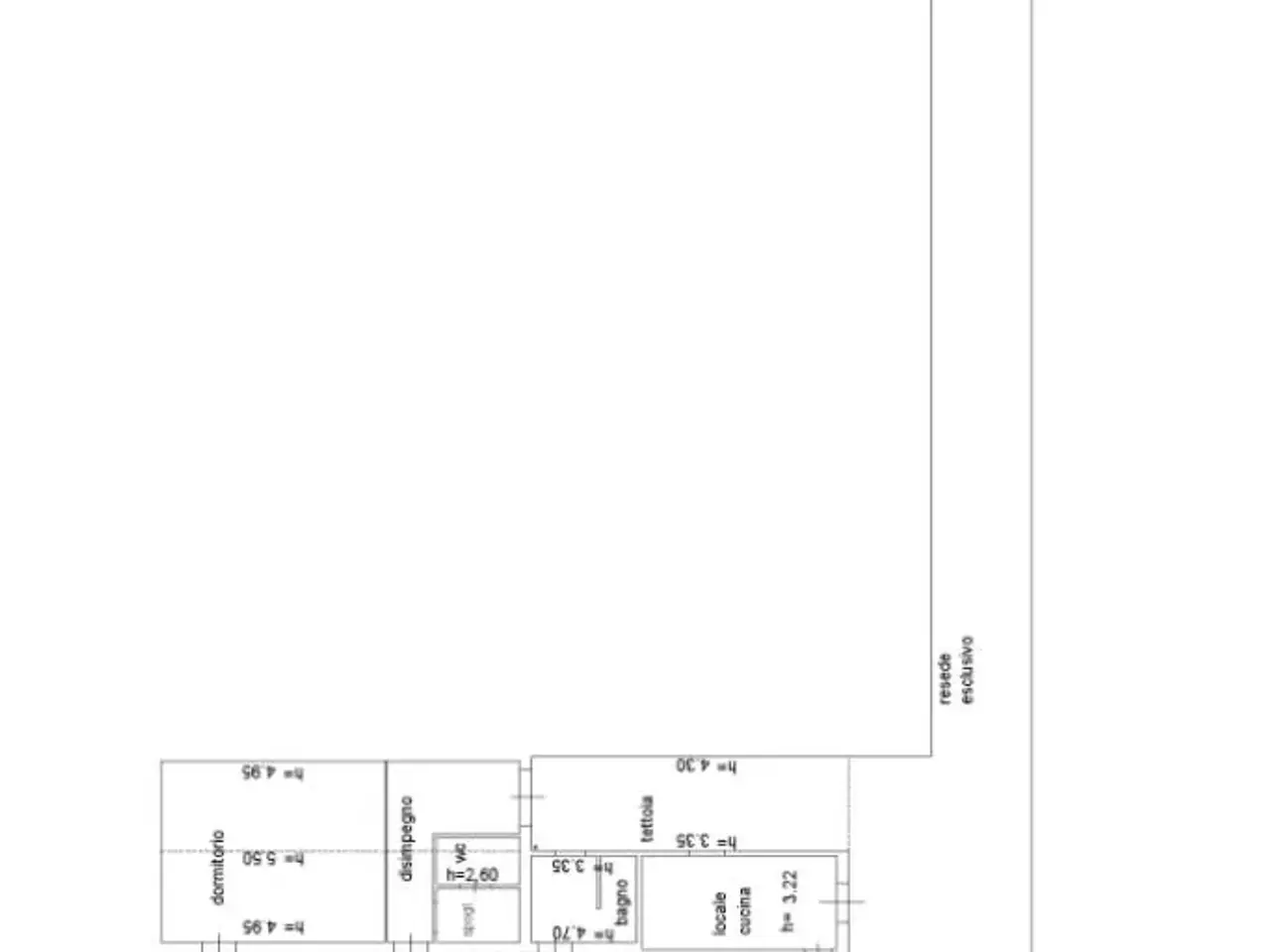 Capannone in Via Dante Alighieri 37, Pontedera, {3} - Planimetria 1
