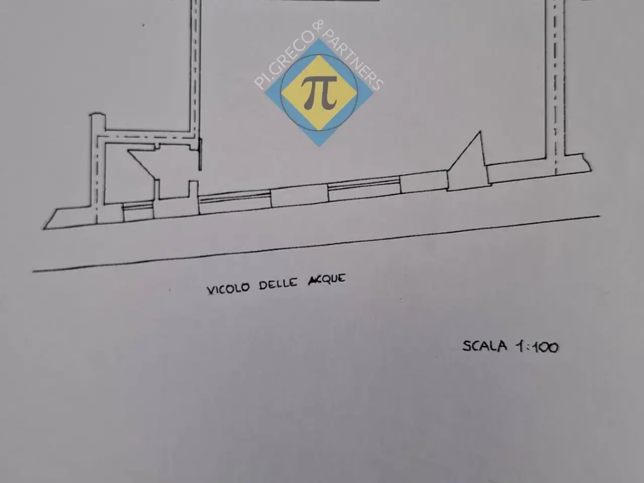 Negozio in Vicolo delle Acque 4, Pordenone, {3} - Planimetria 1