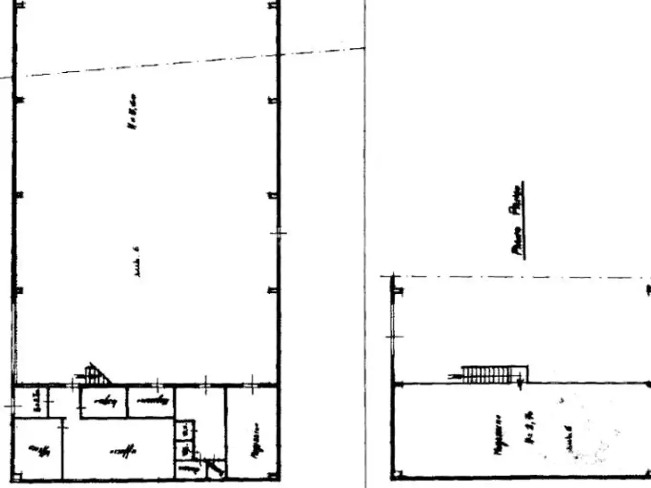 Capannone in Via Murlungo, Carrara, {3} - Planimetria 1