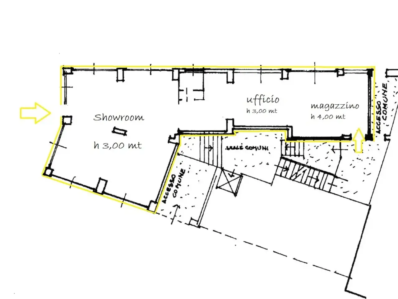 Negozio in Annoni 29, Monza, {3} - Planimetria 1