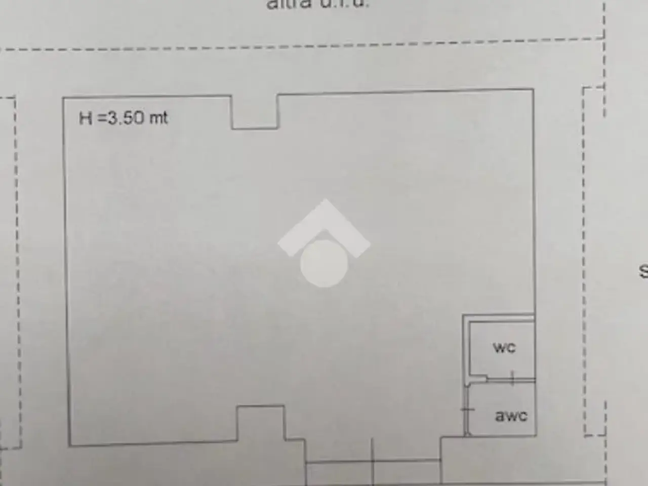 Negozio in Via S. Liborio 1, Napoli, {3} - Planimetria 1