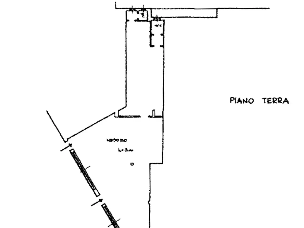 Negozio in Via Franceschini, Firenze, {3} - Planimetria 1