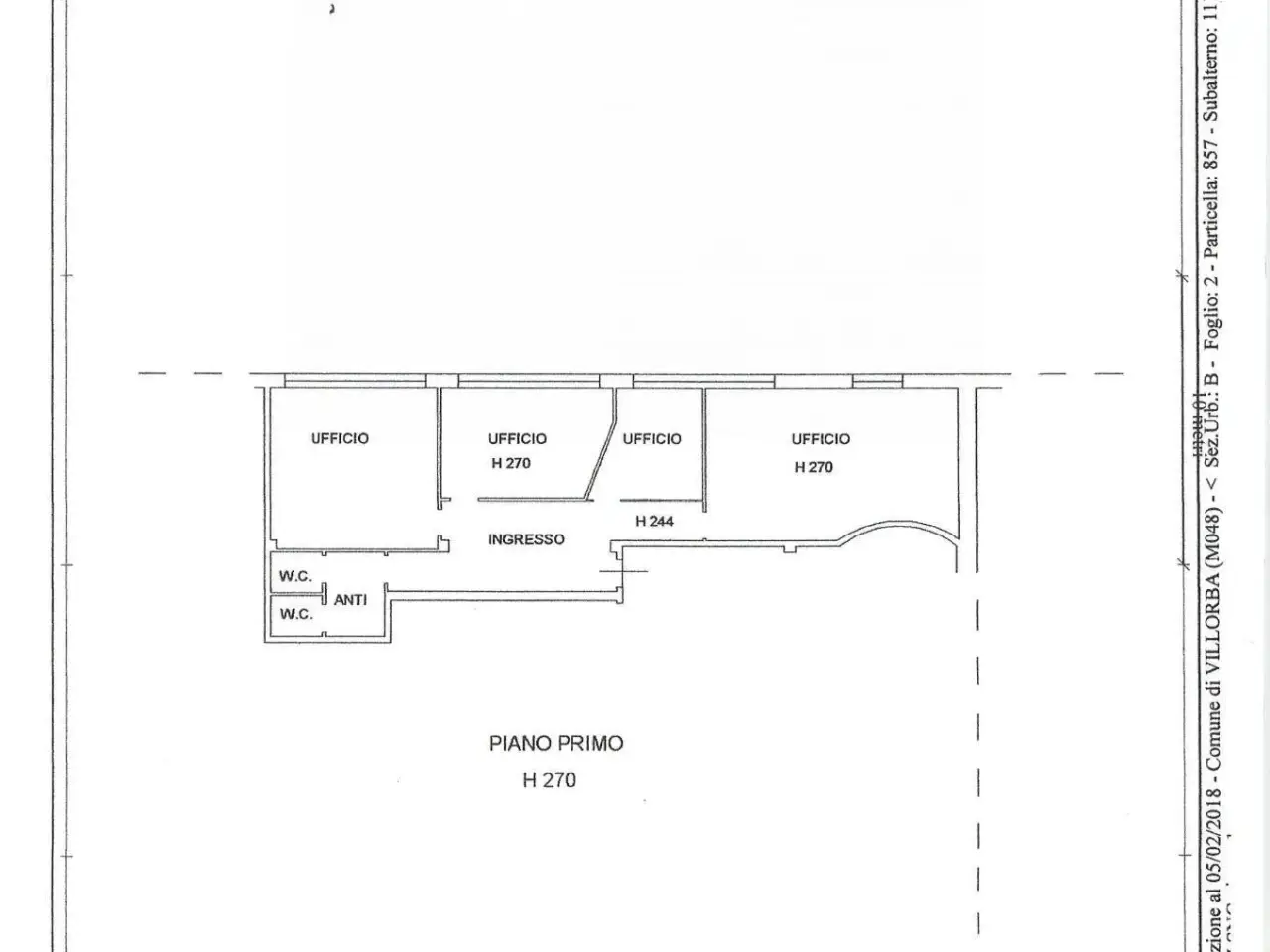 Ufficio in Villorba, Villorba, {3} - Planimetria 1