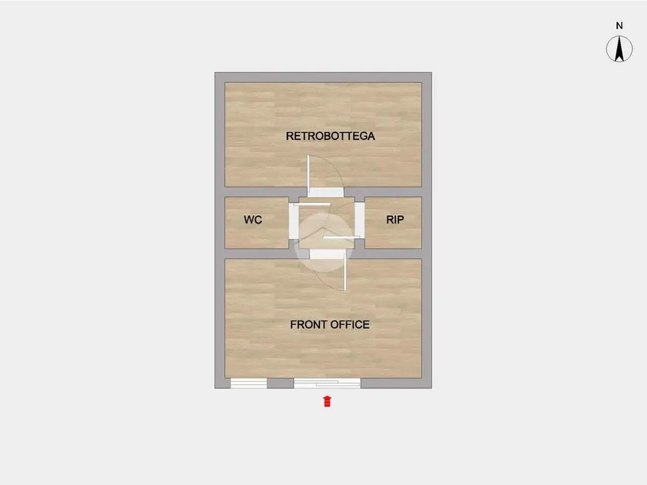 Negozio in Manfredonia Viale Beccarini 6, Manfredonia, {3} - Planimetria 1