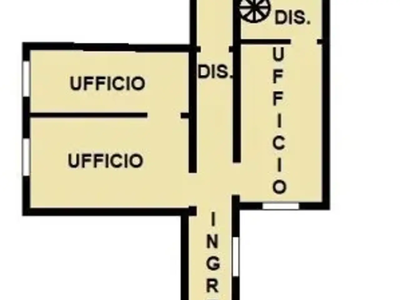 Ufficio in Via Luigi Carlo Farini, Modena, {3} - Planimetria 1