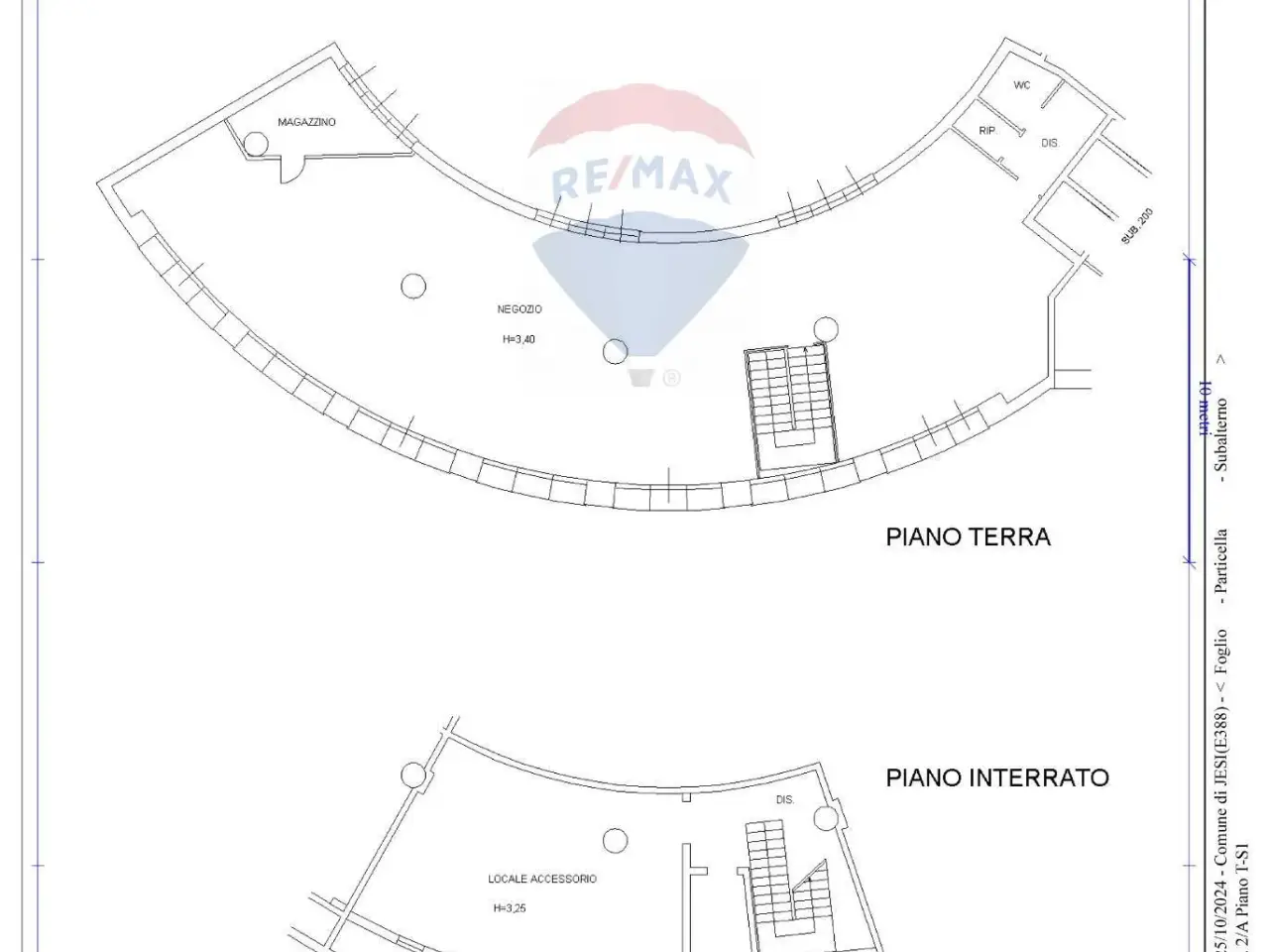 Negozio in Via Pasquinelli 2/a, Jesi, {3} - Planimetria 1