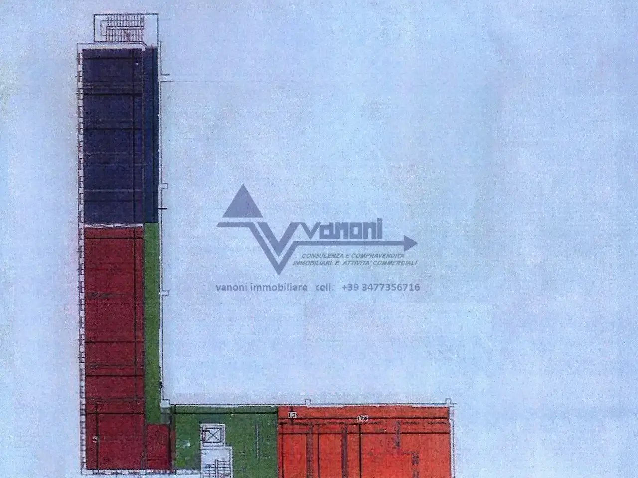 Ufficio in Via Marconi, Seriate, {3} - Planimetria 1