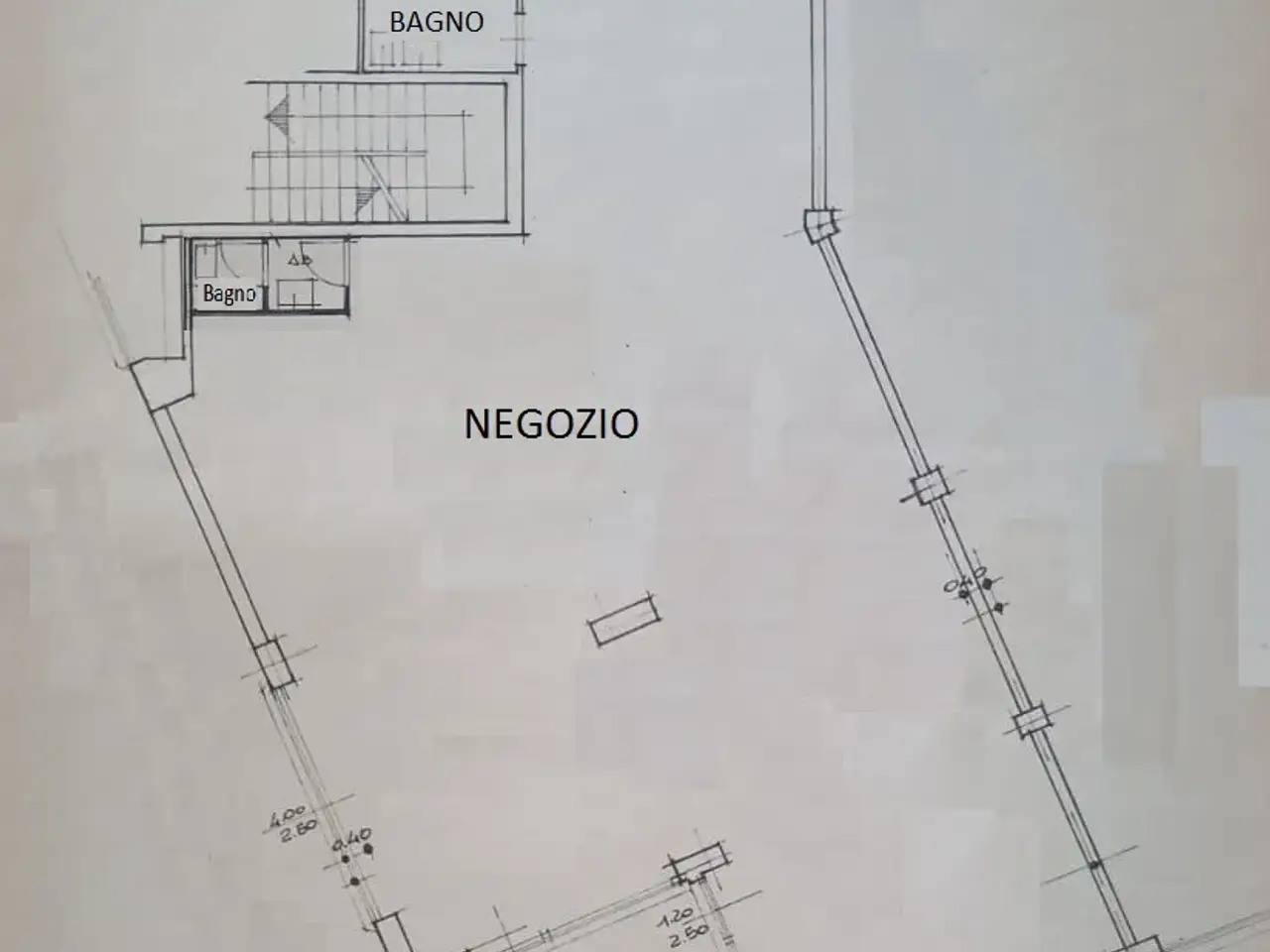 Negozio in Via Giuseppe di Vittorio, Sinalunga, {3} - Planimetria 1