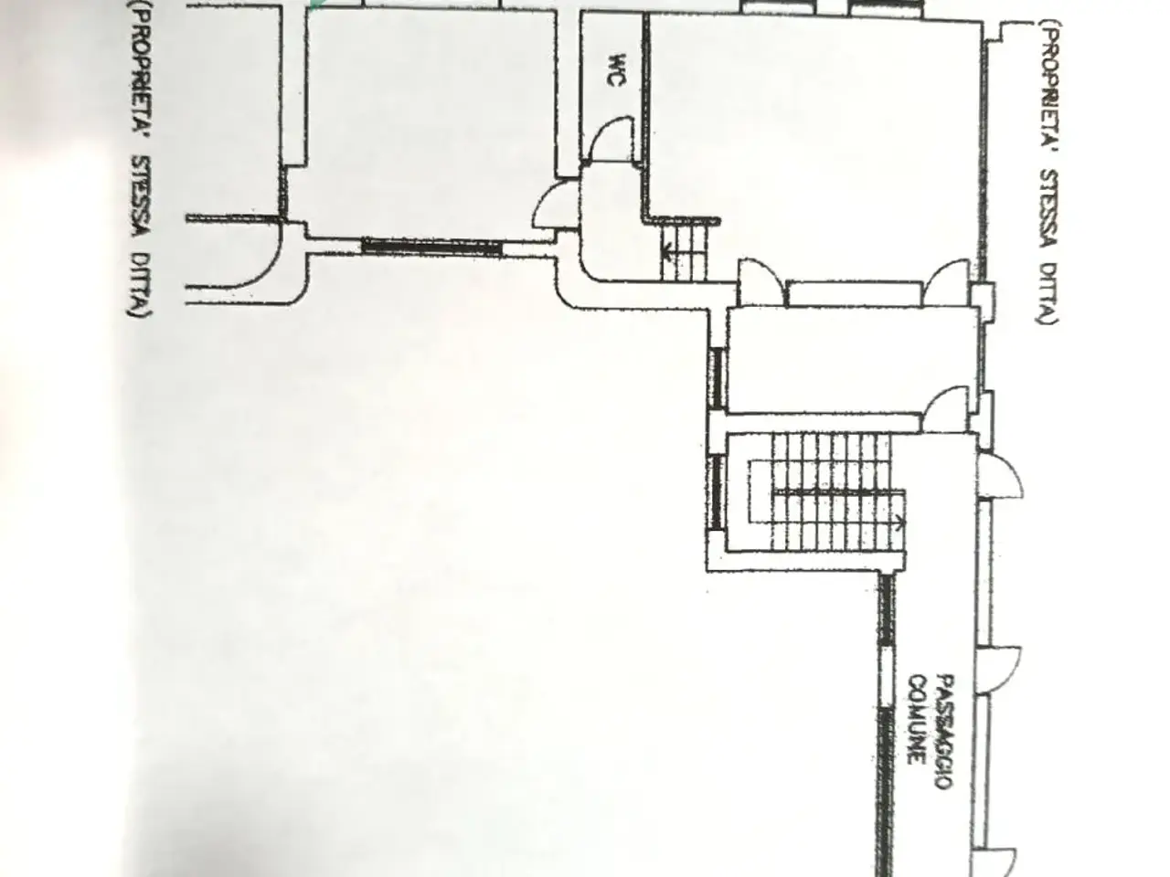 Ufficio in Calata Capodichino, Napoli, {3} - Planimetria 1