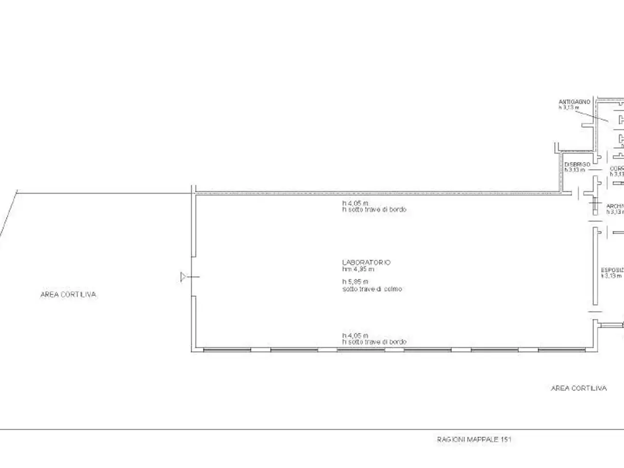Magazzino in , Borgo Virgilio, {3} - Planimetria 1