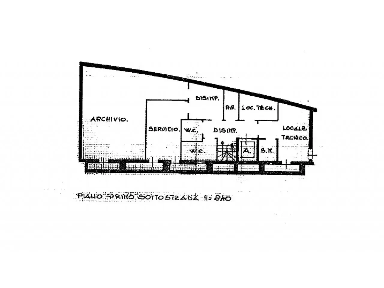 Ufficio in Via Ravenna, 16, 48015 Cervia Ra, Italia, Cervia, {3} - Planimetria 1