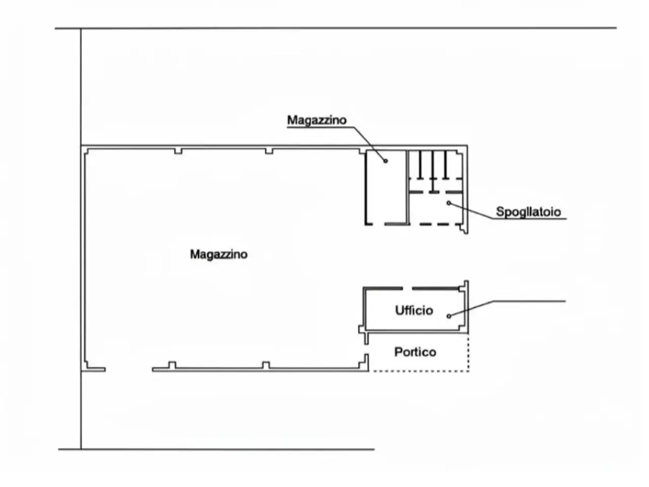 Capannone in Via dell'Artigianato 9, San Martino In Strada, {3} - Planimetria 1