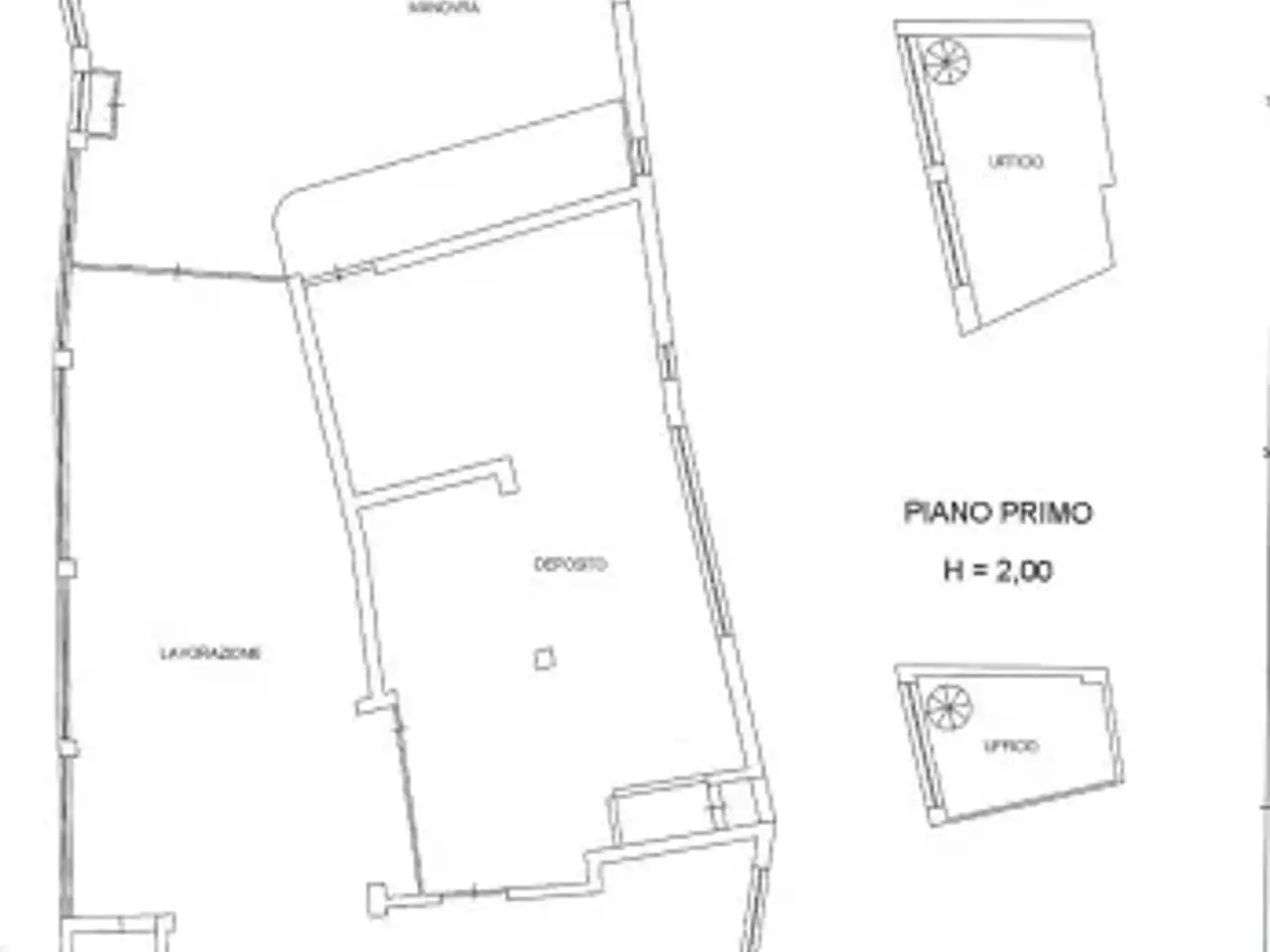 Magazzino in Via Duccio Galimberti, Santa Venerina, {3} - Planimetria 1