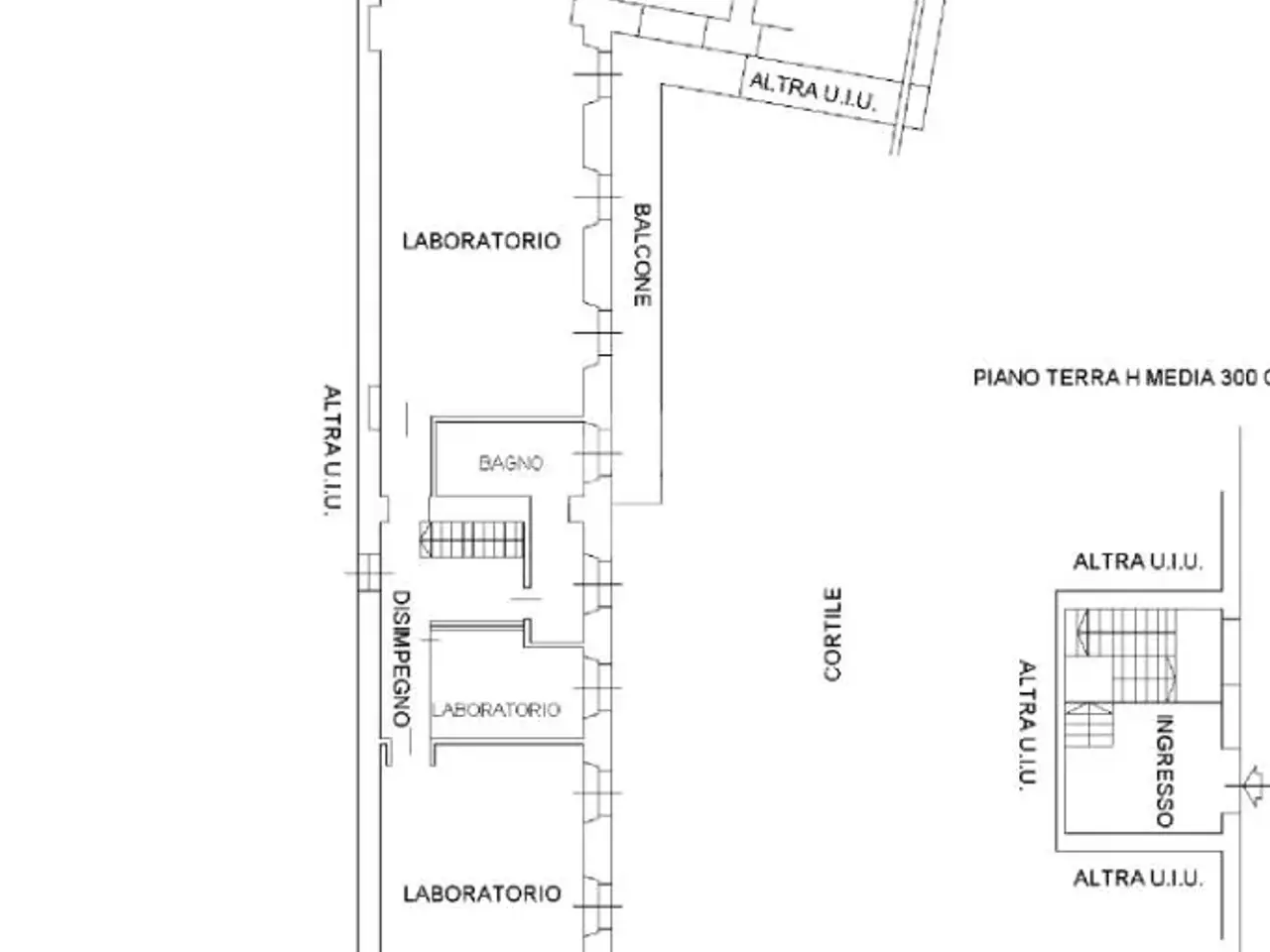 Laboratorio in Via Madama Cristina 97, Torino, {3} - Planimetria 1
