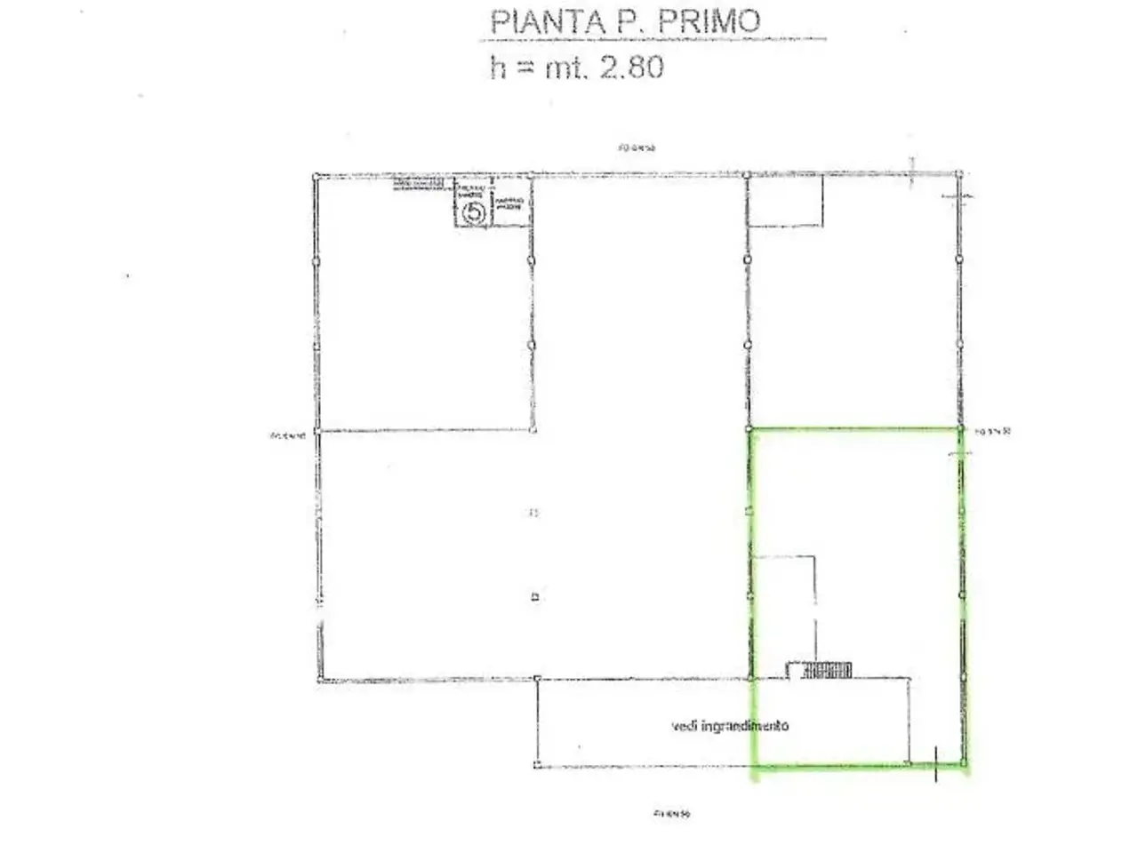 Capannone in Via Asti 69, Santena, {3} - Planimetria 1