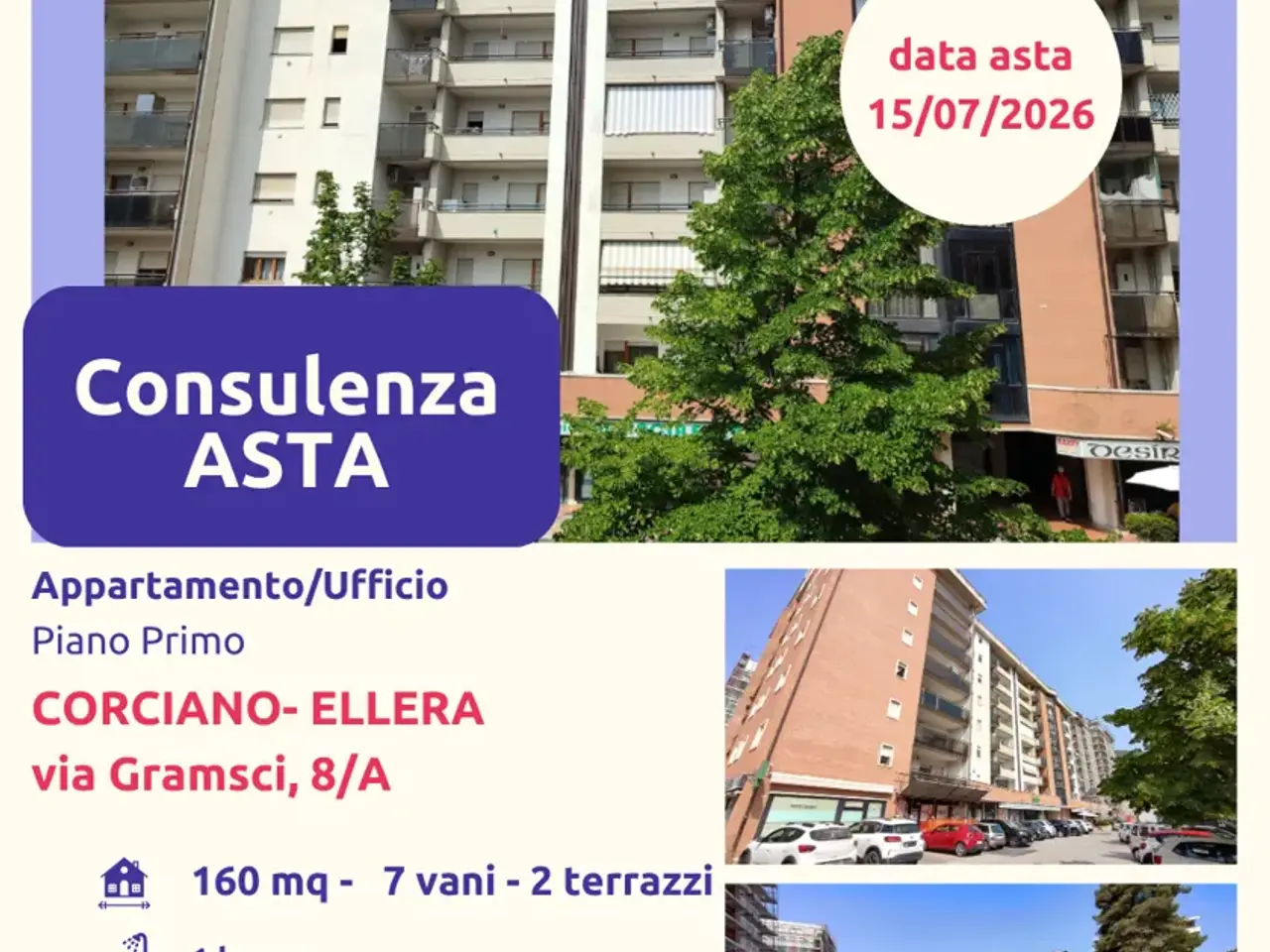 Ufficio in Via Antonio Gramsci  8a, Corciano, {3} - Foto 1