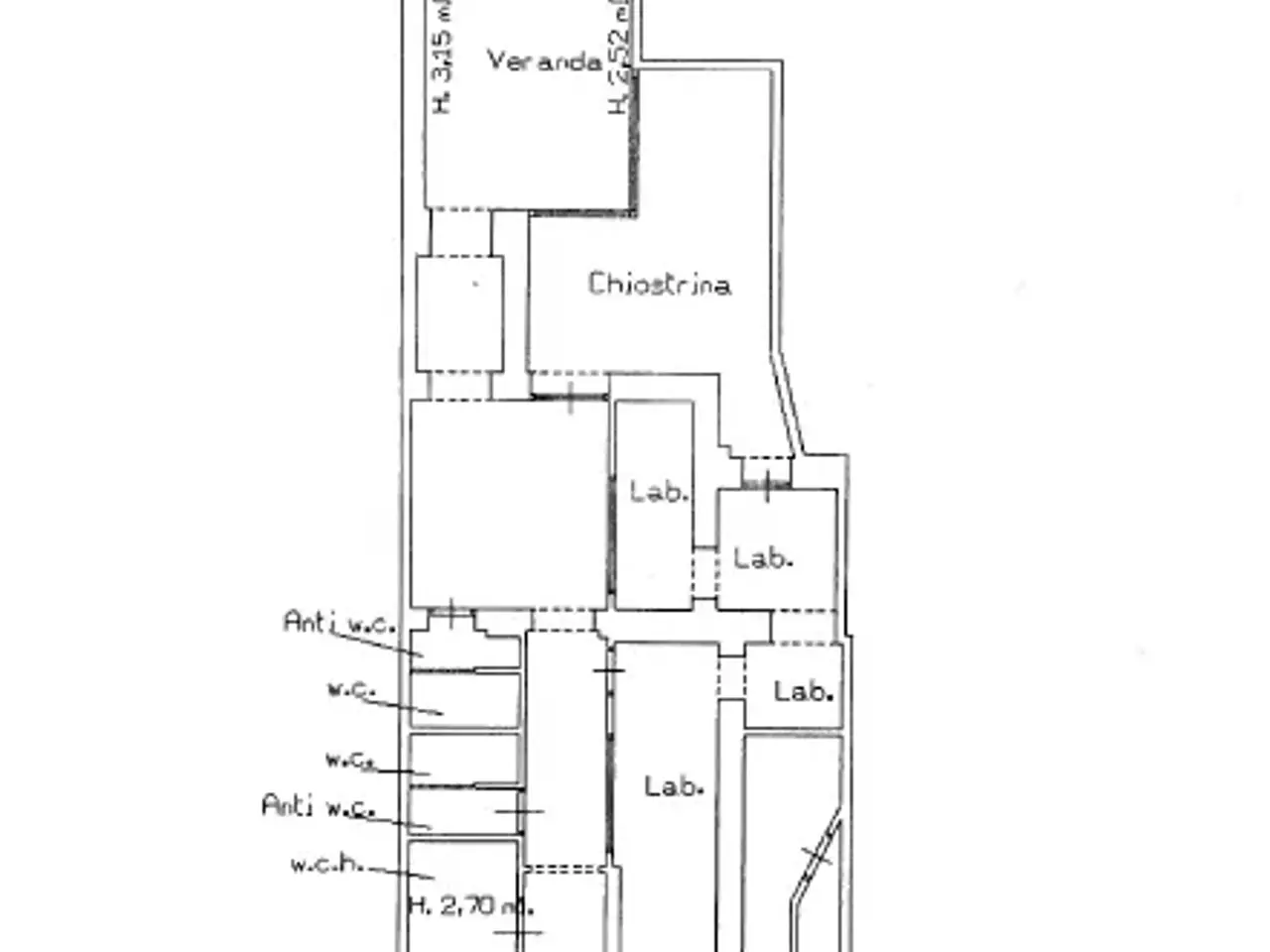 Negozio in Via Pignatelli Aragona 66, Palermo, {3} - Planimetria 1
