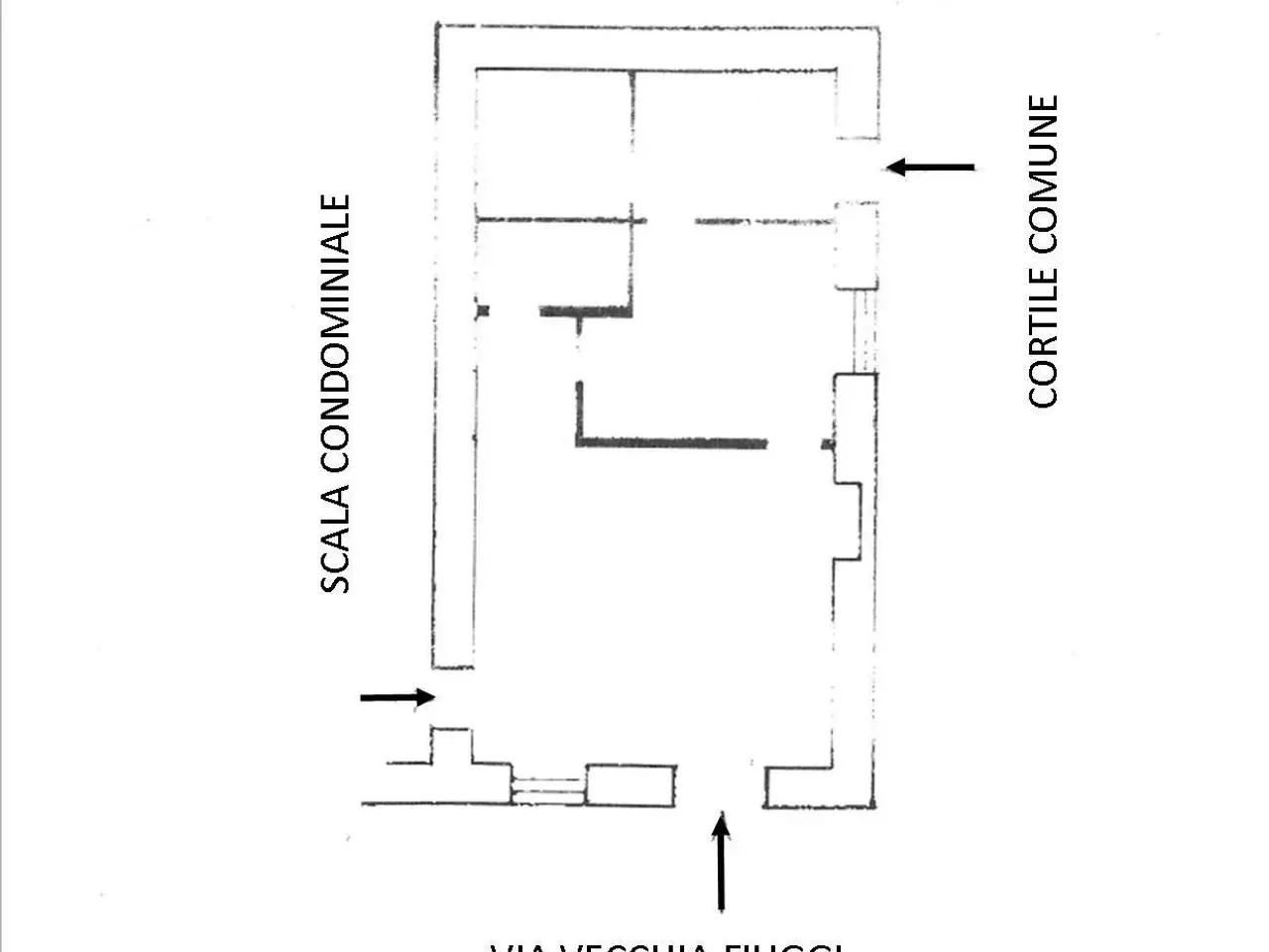 Palazzina commerciale in Via Vecchia Fiuggi 20, Fiuggi, {3} - Planimetria 1