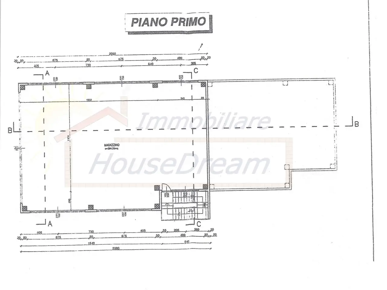 Capannone in , Borgo Ticino, {3} - Planimetria 1