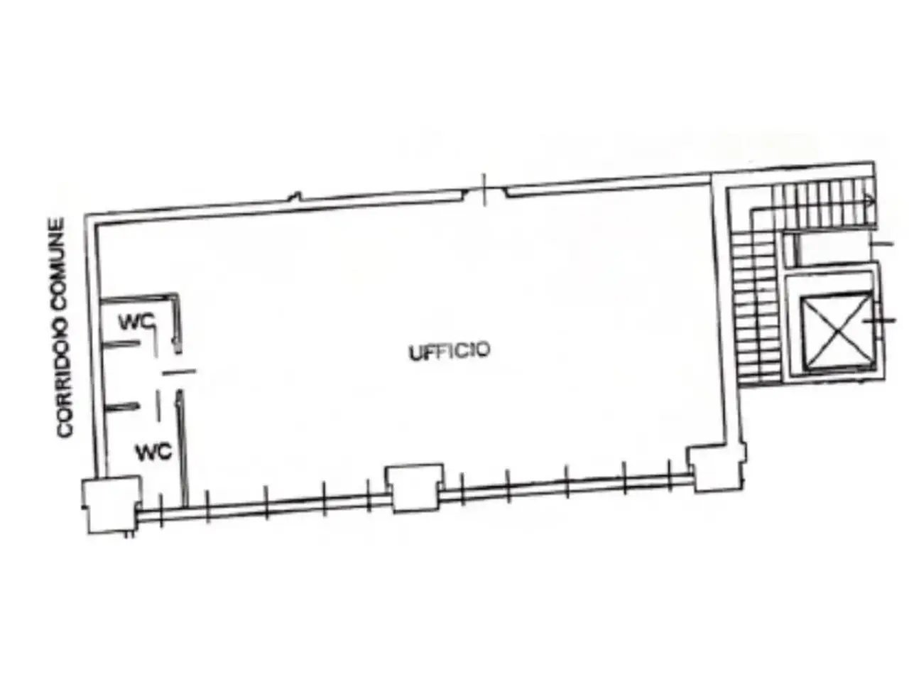 Ufficio in Via Brianza 2, Bellusco, {3} - Planimetria 1