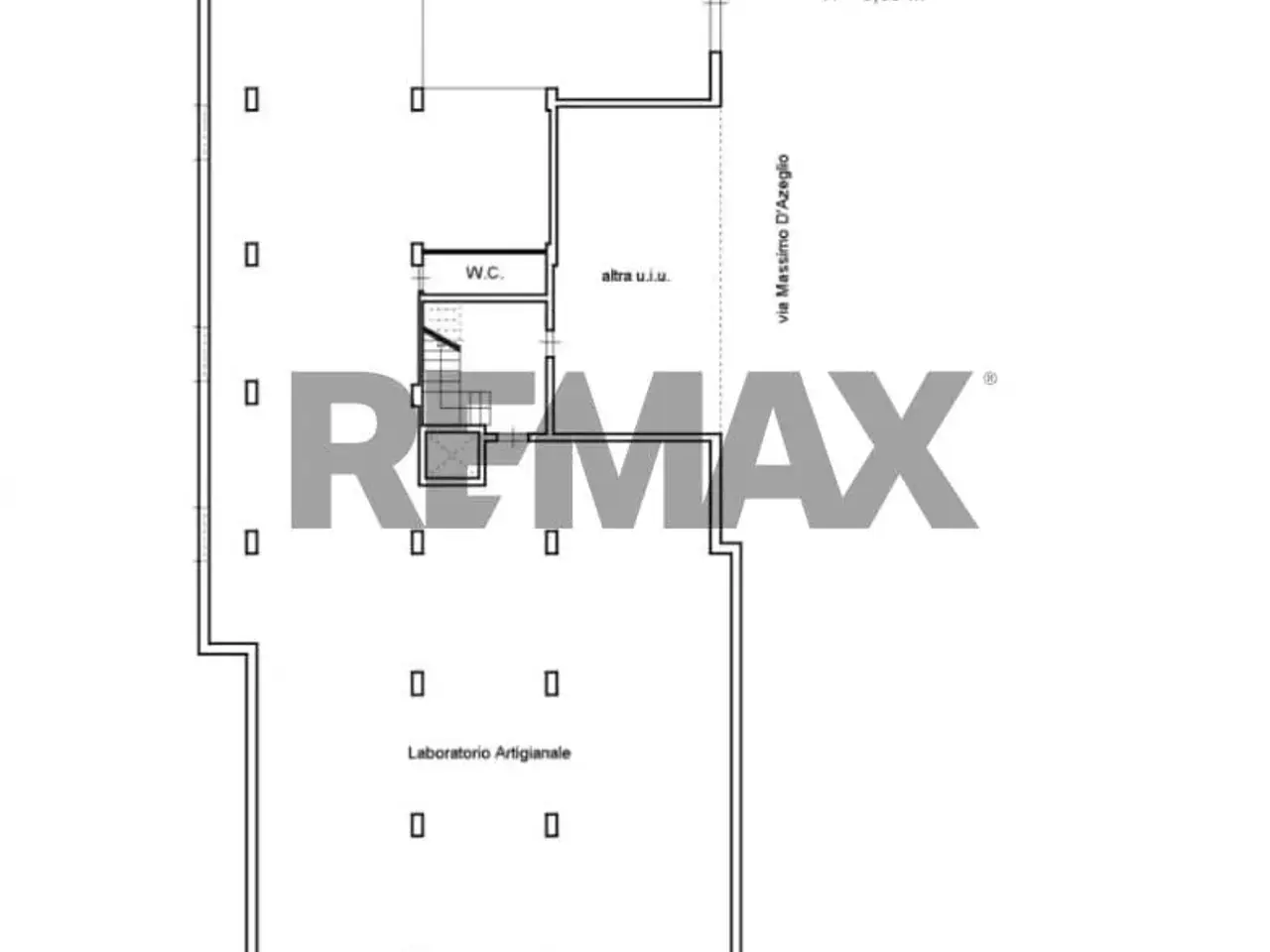 Laboratorio in Via Massimo d\'Azzeglio 29/31, Bagheria, {3} - Planimetria 1