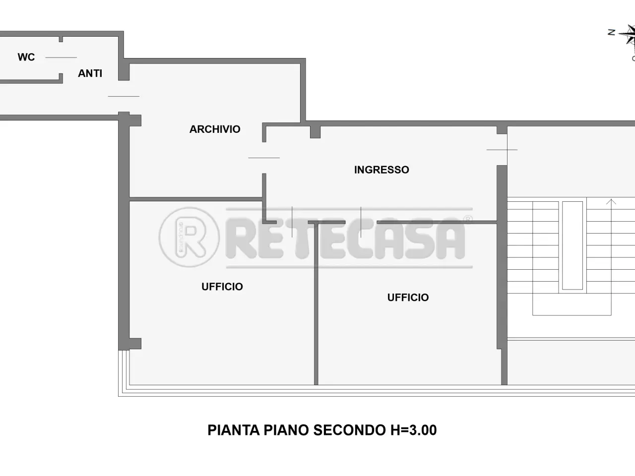 Ufficio in Via dei Colli 33, Padova, {3} - Planimetria 1