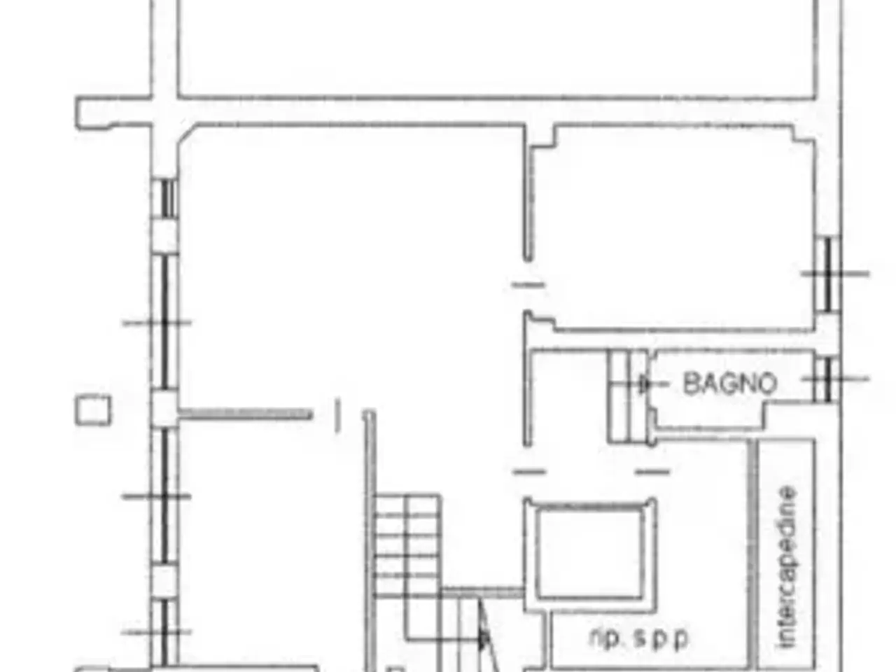 Ufficio in Via Sant'Orsola 5, Milano, {3} - Planimetria 1