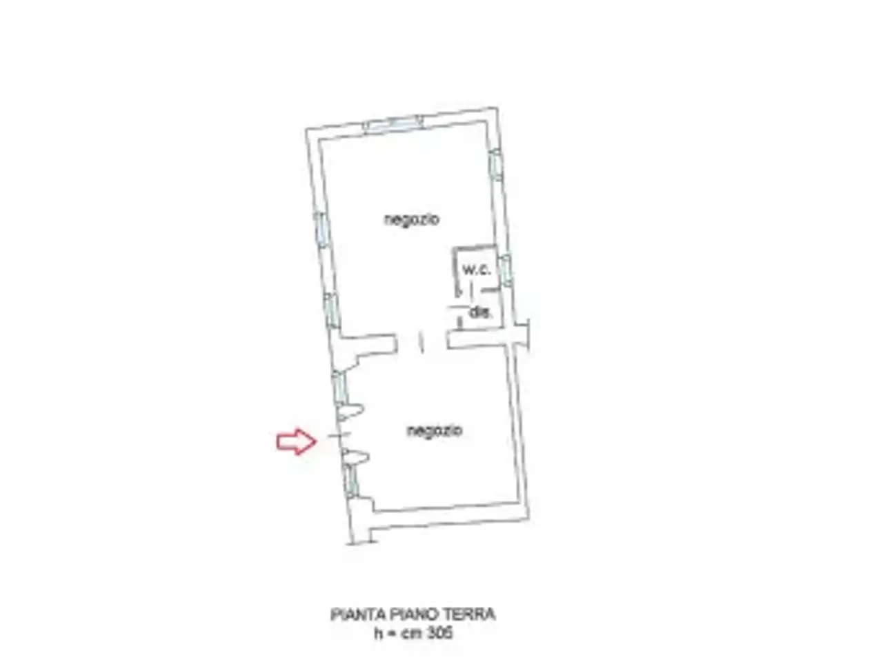 Negozio in , Cividale Del Friuli, {3} - Planimetria 1