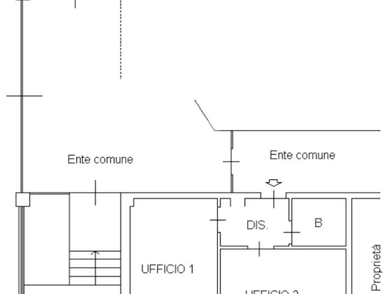 Ufficio in Via Cola di Rienzo 12, Milano, {3} - Planimetria 1