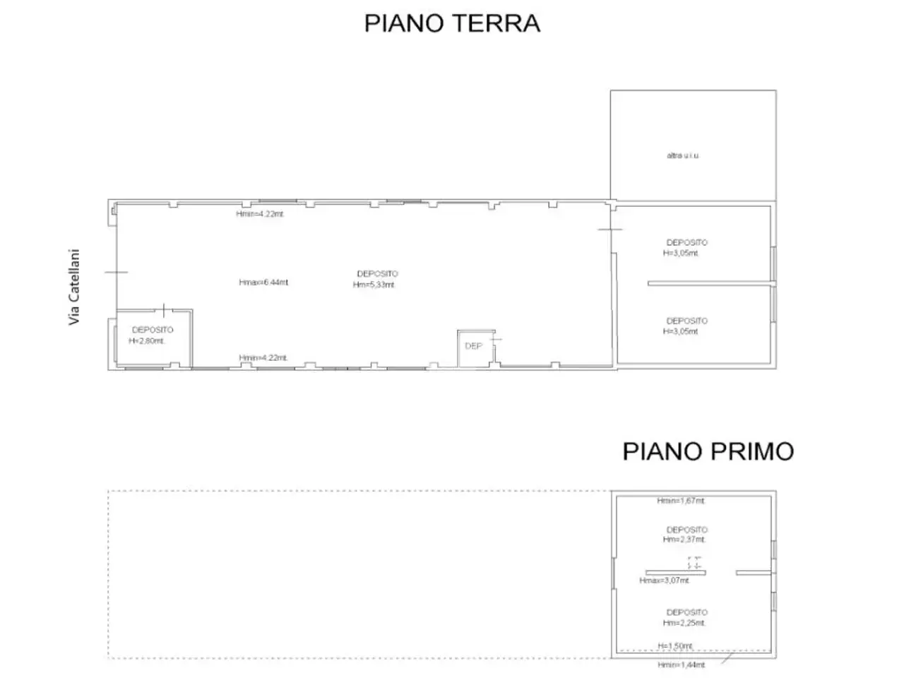 Capannone in Via Catellani 26, Carpi, {3} - Planimetria 1