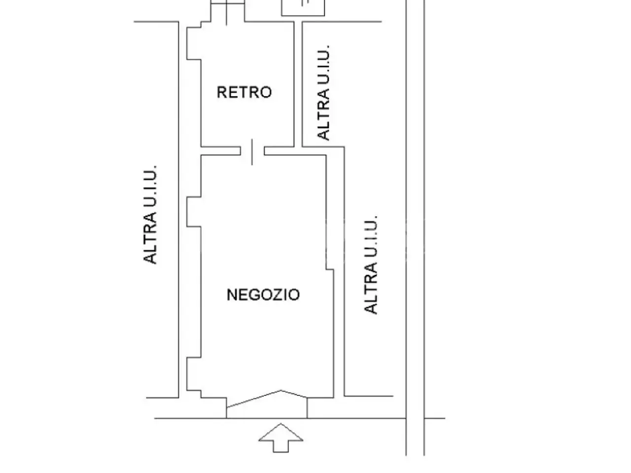 Negozio in Corso Germano Sommeiller 20, Torino, {3} - Planimetria 1