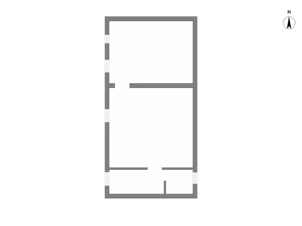 Capannone in Via Frosinone 4, Milano, {3} - Planimetria 1