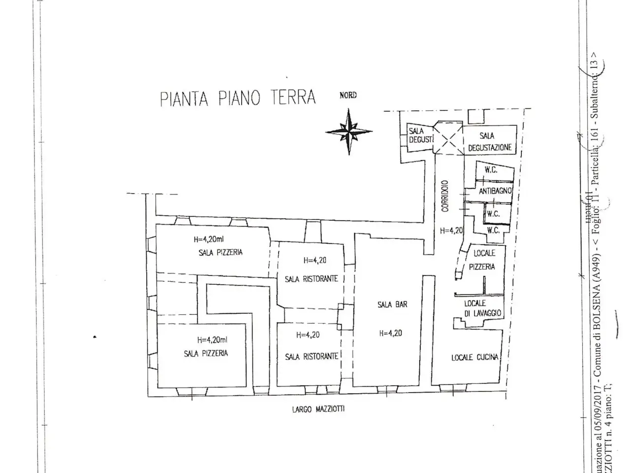 Locale commerciale in , Bolsena, {3} - Planimetria 1