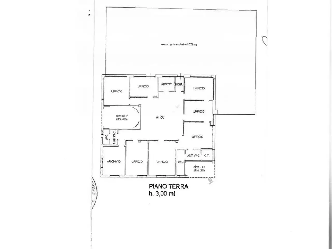 Ufficio in Via Giuseppe Garibaldi 19, Breda Di Piave, {3} - Planimetria 1
