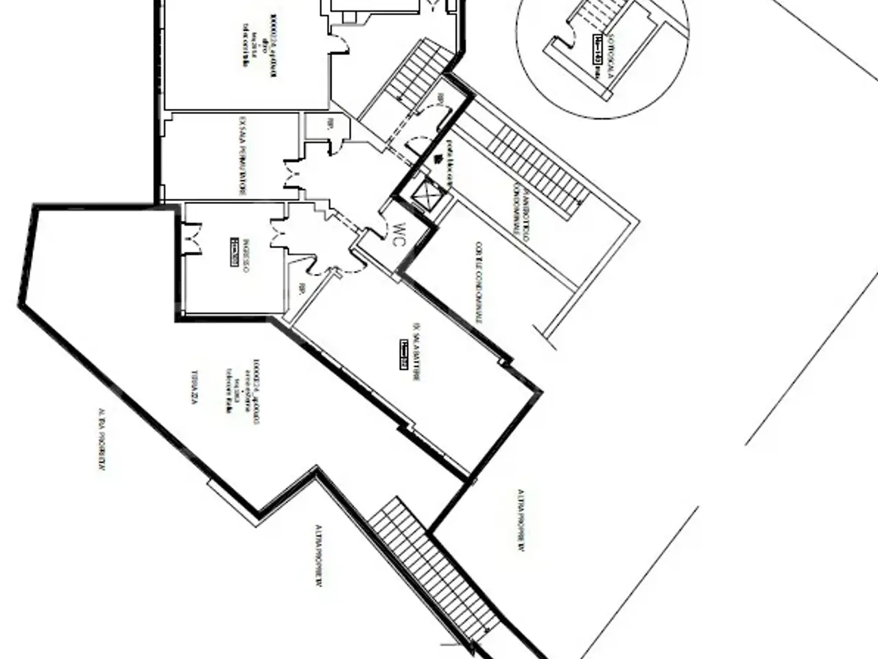 Magazzino in Via del Crocifisso Snc, Marino, {3} - Planimetria 1